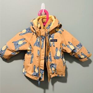 Detachable baby boy jacket - Patagonia